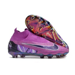 Nike Phantom GX Elite Dynamic Fit FG Viola Nero