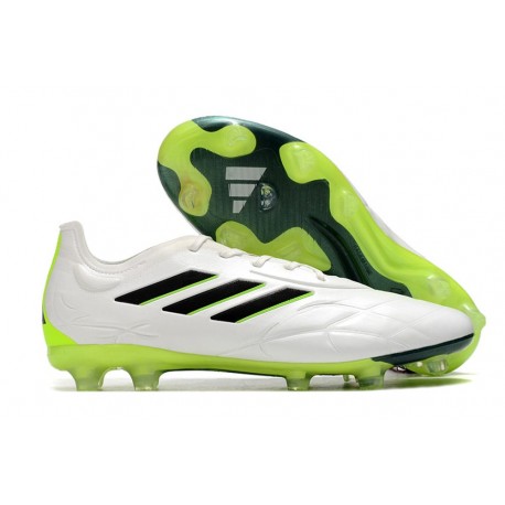 adidas Copa Pure.1 FG Scarpa da Calcio Bianco Nero Core Limone Lucido