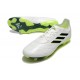 adidas Copa Pure.1 FG Scarpa da Calcio Bianco Nero Core Limone Lucido