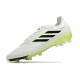 adidas Copa Pure.1 FG Scarpa da Calcio Bianco Nero Core Limone Lucido