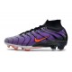 Nike Zoom Mercurial Superfly 9 Elite Fg TN Viola Nero