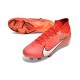 Nike Zoom Mercurial Superfly 9 Elite Fg MDS Rosso Bianco