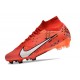 Nike Zoom Mercurial Superfly 9 Elite Fg MDS Rosso Bianco