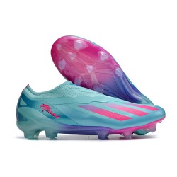 Adidas X Crazyfast.1 Senza Lacci FG Messi X Miami Turquosie Rosa