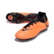Scarpe Nike Phantom Luna Elite NU FG Arancione Nero