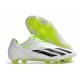 Scarpe da Calcio Adidas X Crazyfast+ FG Bianco Nero Core Limone Lucido