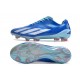 Scarpe da Calcio Adidas X Crazyfast+ FG Royal Acceso Bianco Rosso Solare