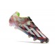 Scarpe da Calcio Adidas X Crazyfast+ FG Limone Lucido Bianco Rosso