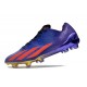 Scarpe da Calcio Adidas X Crazyfast+ FG Salah - Violeta Rosso Blu