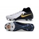 Nike Phantom Luna Elite II FG Nuovo Bianco Nero Oro Metallizzato