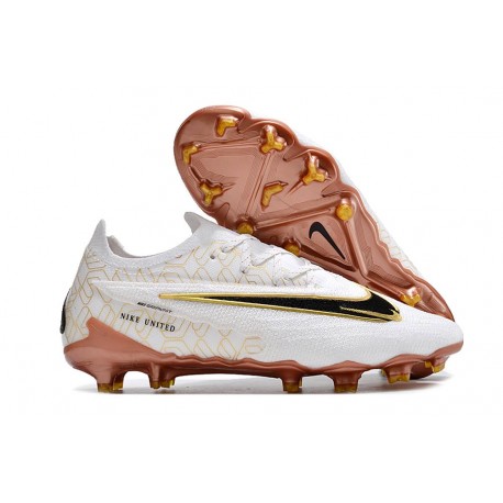 Nike Phantom GX Elite FG Link Bianco Oro