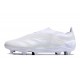 Scarpa adidas Predator Elite Senza Lacci FG Bianco Argento Met