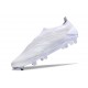 Scarpa adidas Predator Elite Senza Lacci FG Bianco Argento Met