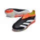 Scarpa adidas Predator Elite Senza Lacci FG Nero Core Bianco Rosso Solare