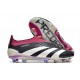 Scarpa adidas Predator Elite Senza Lacci FG Nero Bianco Viola