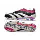 Scarpa adidas Predator Elite Senza Lacci FG Nero Bianco Viola