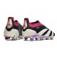 Scarpa adidas Predator Elite Senza Lacci FG Nero Bianco Viola