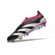 Scarpa adidas Predator Elite Senza Lacci FG Nero Bianco Viola