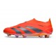 Scarpa adidas Predator Elite Senza Lacci FG Rosso Negro Giallo