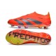 Scarpa adidas Predator Elite Senza Lacci FG Rosso Negro Giallo