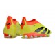 Scarpa adidas Predator Elite Senza Lacci FG Giallo Nero Rosso