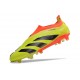 Scarpa adidas Predator Elite Senza Lacci FG Giallo Nero Rosso