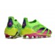 Scarpa adidas Predator Elite Senza Lacci FG Team Verde Solare Team Shock Giallo Lucid Lemon