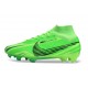 Nike Zoom Mercurial Superfly 9 Elite Fg MDS Verde Strike Nero Verde Stadium