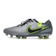 Nike Tiempo Legend 10 Elite FG Grigio Nero Verde