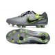 Nike Tiempo Legend 10 Elite FG Grigio Nero Verde