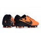 Nike Tiempo Legend 10 Elite FG Arancione Nero