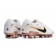 Nike Tiempo Legend 10 Elite FG Bianco Oro Nero