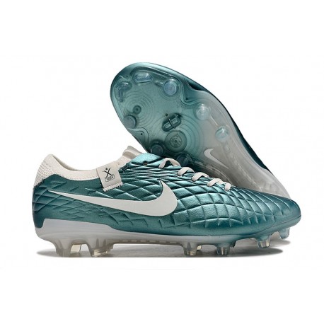 Nike Tiempo Legend 10 Elite FG X Emerald Atomic Teal Scuro Sail