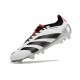 adidas Predator 24 Elite FG Bianco Nero Rosso