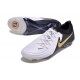 Nike Phantom Luna Elite 2 L FG Bianco Nero Oro Metallizzato