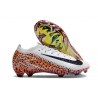 Nike Zoom Mercurial Vapor XVI Elite FG Bianco Nero Arancio Nike Zoom Mercurial Vapor XVI Elite FG Bianco Nero Arancio