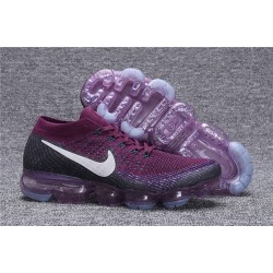 Nike Air VaporMax Scarpa Flyknit Viola Bianco