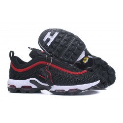 Nike Air Max 97Tn Hybrid - Scarpe da Ginnastica Nero Rosso