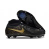 Nike Phantom Luna Elite II FG Nuovo Nero Oro Metallizzato