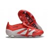 Adidas Predator Elite Fold-over Tongue FG Rosso Lucido Bianco Nero