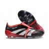 Adidas Predator Elite Fold-over Tongue FG X MOMENTS Nero Bianco Rosso Vivido