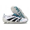 Adidas Predator Elite Fold-over Tongue FG Bianco Nero Ciano 