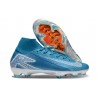 Nike Air Zoom Mercurial Superfly 10 Elite FG Blu Bianco