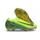Scarpe Nike Zoom Mercurial Vapor XVI Elite FG Verde Nero