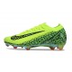 Scarpe Nike Zoom Mercurial Vapor XVI Elite FG Verde Nero