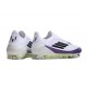 Scarpe adidas F50 Elite Laceless FG X Messi Ftwr Bianco Nero Core Unity Viola