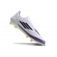 Scarpe adidas F50 Elite Laceless FG X Messi Ftwr Bianco Nero Core Unity Viola