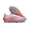 Scarpe adidas F50 Elite Laceless FG Rosa Bianco