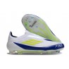 Scarpe adidas F50 Elite Laceless FG Bianco Giallo Solare Blu Lucido
