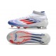 adidas F50 Elite Mid FG Nuovo Ftwr Bianco Rosso Solare Blu Lucido